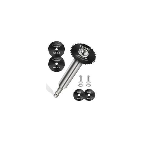 Coupe-tube intérieur pour PVC avec 5 lames de scie de rechange, tige hexagonale de 1/4 po, Impact Connect (1/4)