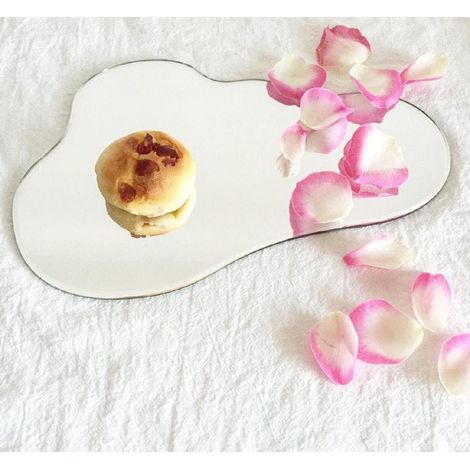 Nappe ronde 140cm crème 100% coton pour festivals, pique-niques, mariages