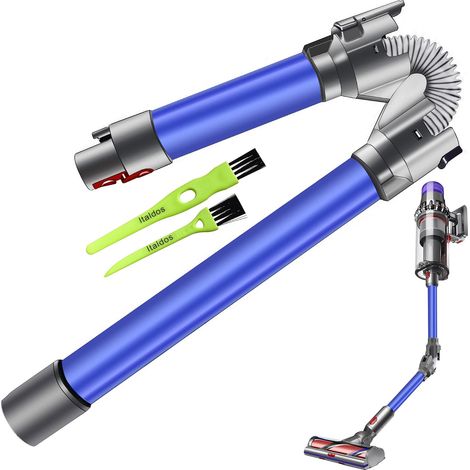 Teleskoprohr für Dyson V8, V10, V11, V7, V15, Schnellverschluss-Aluminiumrohr zum Reinigen unter Möbeln, Tischen, Betten, Sofas – Blau (1/5)