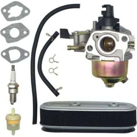 Carburateur GXV120 pour tondeuse à gazon Honda HR194 HR195 HR214 HRA214 HR215 HR216 HRA216 HRC216 5,5 CV GXV120 GXV140 GXV160, remplace 16100-ZE6-W01 16100-ZE7-055 (1/4)