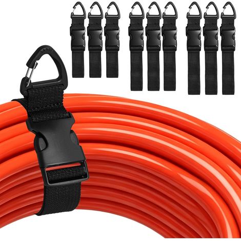 Lot de 9 Organisateurs de Câbles avec Clips Triangulaires (1/5)