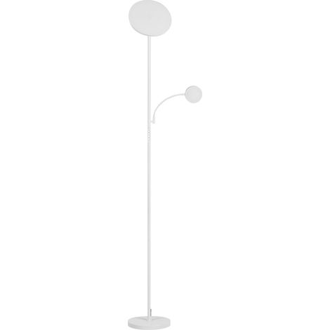 Lámpara de pie LED moderna base de metal con regulador de intensidad iluminación oficina blanco Eskalde (1/5)