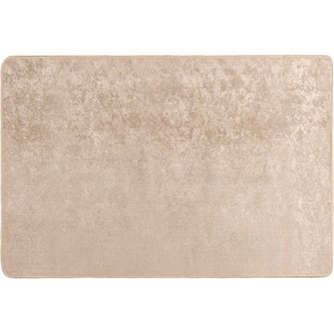 Pasillo de alfombra MARSA Beige 100 x 150 cm Poliéster y PVC vidaXL