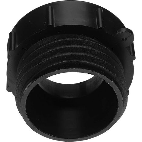 Adaptateur pour conteneur IBC, filetage fin à gros, plastique haute qualité, joint étanche, résistant aux produits chimiques, compatible avec les tuyaux d'arrosage et les bouteilles d'eau potable. (1/5)