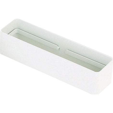 Unelvent – Manchon rectangulaire PVC 55 x 220 mm – Liaison entre tubes rectangulaires – Décor blanc – Vendu à l'unité