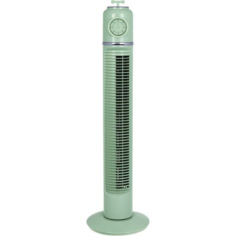 Ventilador de torre Huracán motor AC 45W verde