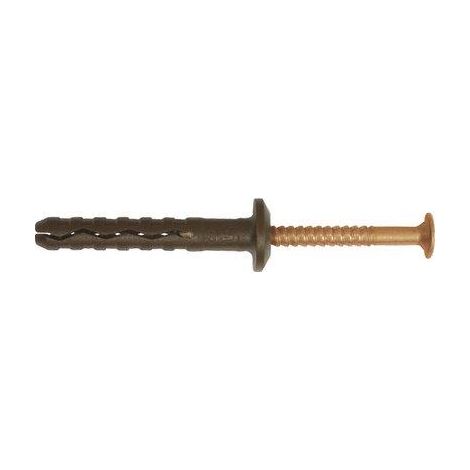 TASSELLO NYLON PROLUNGATO TBB 62105 FRIULSIDER - VITE INOX RAMATA TSP CAVA PZ TBB 6X60/30 CF=PZ 100- 1 confezioni