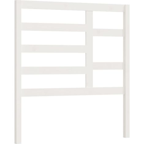 Cabecero accesorio para dormir mueble dormitorio 96 x 4 x 104 cm madera blanca TDL0203641