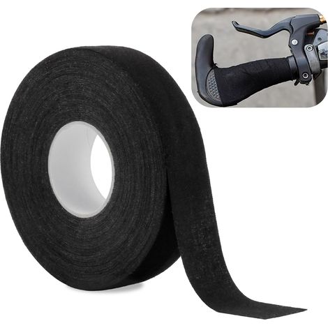 Nastro antiscivolo per manubri e barre per trazioni - Ideale per allenamento su strada, CrossFit, sollevamento pesi, migliora la presa e la sicurezza durante l'allenamento (25 m)