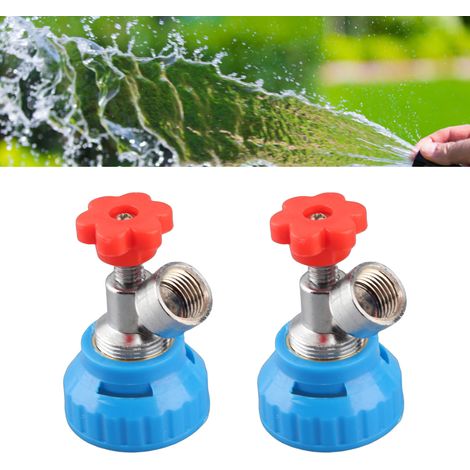 2 boquillas pulverizadoras ajustables G3/8 de aleación de aluminio de alta presión para agricultura, chorro atomizado para la aplicación de pesticidas y el riego de jardines/invernaderos. (1/5)
