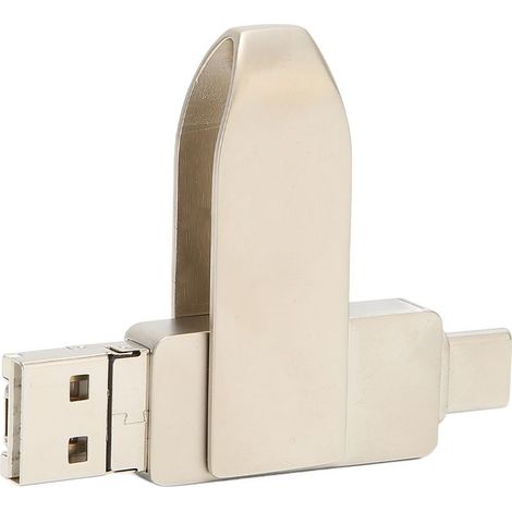 Clé USB 256GB USB-C et USB-A 3.0 Double Connecteur Plug and Play Mémoire Flash OTG (1/5)