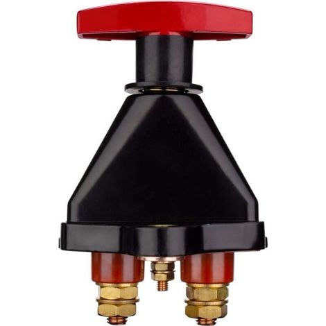 Commutateur de batterie 12V 600A – Isolateur de puissance pour voitures de course, camions, bateaux – Matériau ABS haute résistance (1/5)