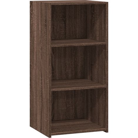 Credenza buffet cassettiera mobile contenitore organizer cucina soggiorno soggiorno 45 x 41 x 93 cm derivati del legno marrone 020031262