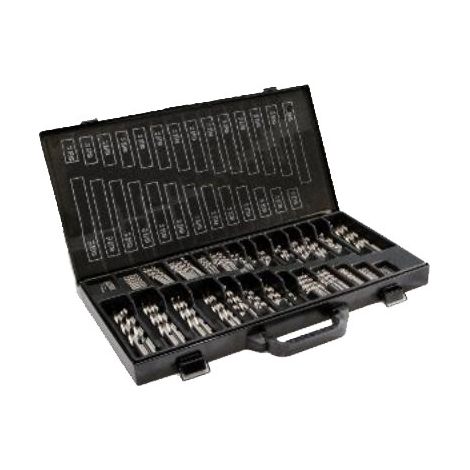 Riss – Foret à métaux pour perceuse – Lot de 20 forets Ø 1 à 10mm – Pour perçage précis – 3957V0