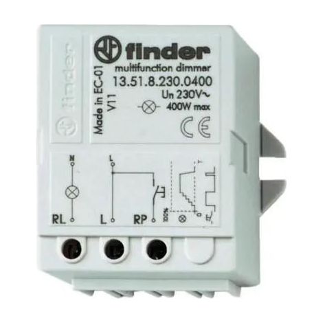 Finder 15.51.8.230 Interruttore Elettronico Bianco