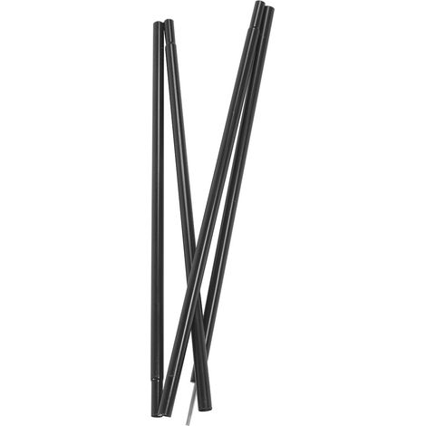 Abri de tente extérieur en fer de 2 m, tige pliante de support pour auvent, pour randonnée et camping (1/5)
