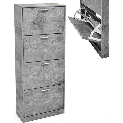 Scarpiera Atena 60x24x150 cm