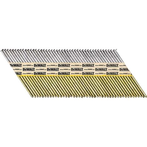 DEWALT feuerverzinkte Zahnspitzen 3,1 x 75 mm - Packung zu 1200 - DNPT31R75HDZ