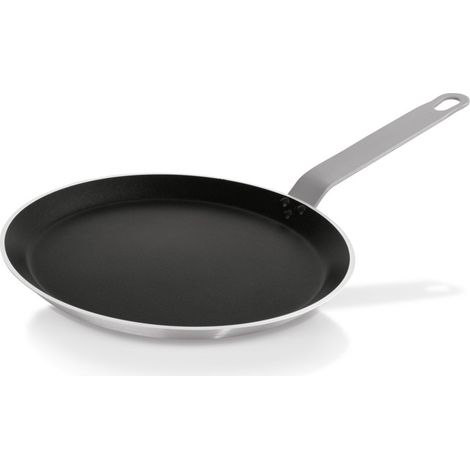 Crêpière antiadhésive Ø 26 cm H 2 cm aluminium poignée fer - Was Germany (1/2)