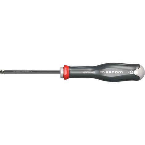 FACOM Schraubendreher 6-Kant Kugelkopf 4 mm