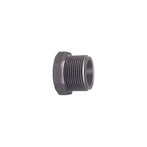 GF Stopfen zylindrisch PVC-U 3/8" AG (1/2)