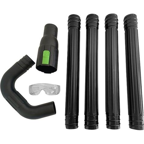 Outils de nettoyage de gouttière pour souffleurs de feuilles, adaptateur rotatif à 360 degrés, élimination efficace des débris, système à base de sol (1/5)