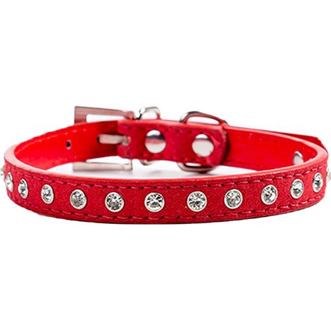 Collier Pour Chien - Cuir Véritable Épais 4,8 mm - Largeur 3,8 cm - Ajustable 35,5 à 43 cm - Fermoir En Métal Nickelé - 1 Pièce (1/5)