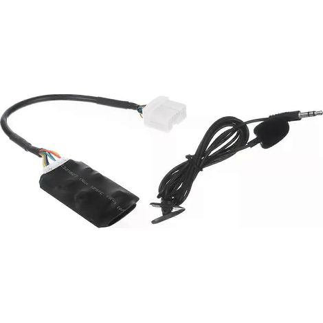 Compatible avec l'adaptateur audio pour autoradio Accord, Civic, CRV, Fit et Odyssey, câble AUX Bluetooth, microphone et fonction mains libres. (1/4)