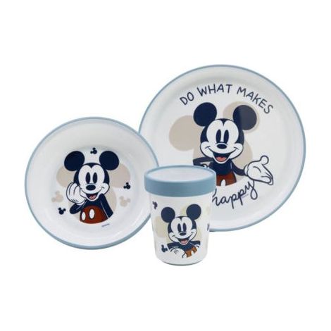 Cubiertos ThermoBaby PIECE MEAL SET MICKEY CUP / BOWL / PLATE