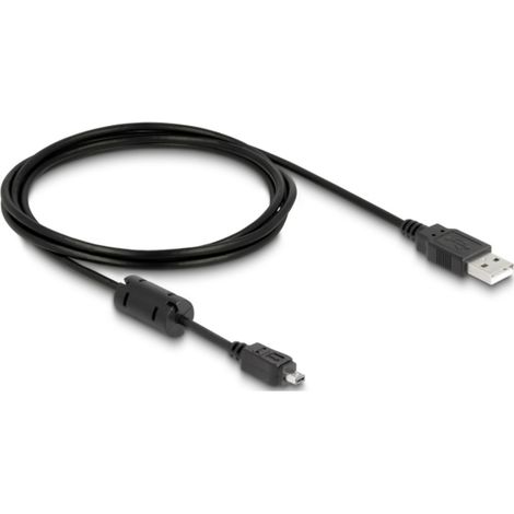 Delock Câble USB USB-Mini-B mâle, USB-A mâle 1.50 m 82208