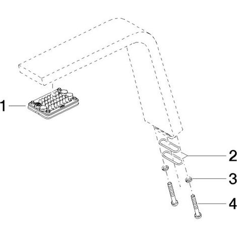 Dornbracht 90117000900-00 Bec de robinet Pièces de rechange