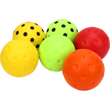 Balle d'entraînement en mousse PU, 6 pièces, douce, légère, silencieuse, pour l'entraînement à domicile (1/5)