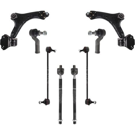 KIT BRACCIO OSCILLANTE 8 PEZZI COMPATIBILE CON FORD GALAXY II (WA6) 2.0 TDCi 05.2006 - 0 / Kit Sospensione Completo OE/OEM / Bracci Oscillanti + Testine Sterzo / Sostituzione Diretta OEM