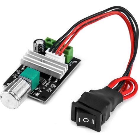 1203BB 6V 12V 24V 3A 80W Regolatore di velocità del motore CC (PWM) Driver motore reversibile regolabile