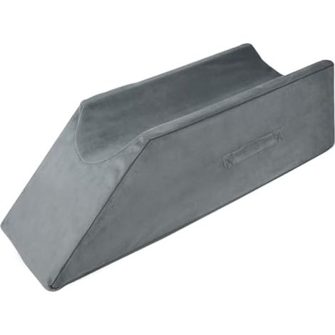 Oreiller pour les jambes, coussin de couchage en éponge élastique pour les genoux, favorise la circulation sanguine, vert et bleu (1/5)