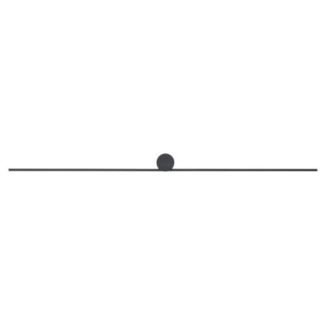 Applique lineare LED 14W Nowodvorski SPIN 99cm nero