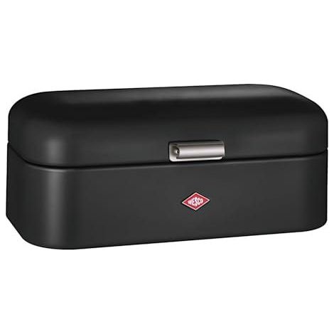 Wesco Grandy panera acero negro mate 42x22x17 cm