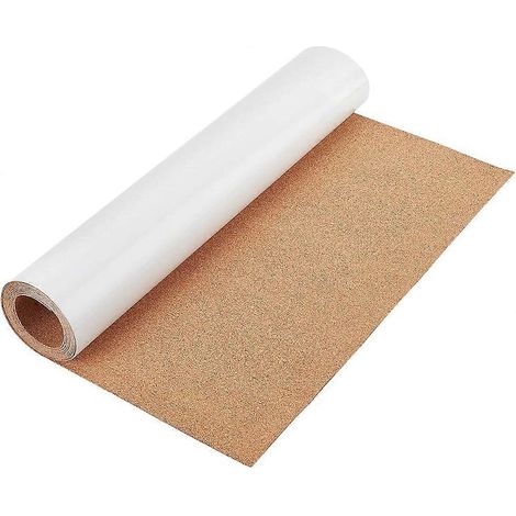 Rouleau de liège auto-adhésif 78 x 16 pouces, 1 mm d'épaisseur, pour décoration murale, meubles et projets de bricolage (1/3)