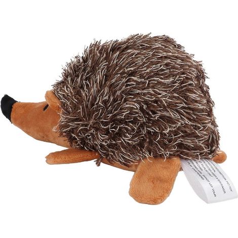Jouets couineurs pour chiens en forme de hérisson, peluche ultra douce et résistante aux morsures, jouets interactifs pour chiens à mâcher (1/2)