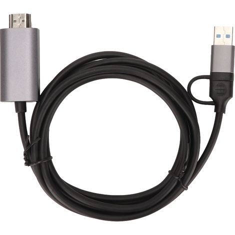 Carte d'acquisition vidéo Z36B 4K HDMI vers USB/Type-C : boîtier d'acquisition vidéo HDMI pour PS5, Switch, Xbox, caméscope, DVD, streaming et enregistrement en direct (1/5)
