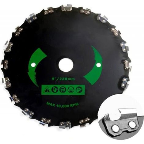 Lame De Débroussailleuse - 20 Dents - Universelle - Compatible Moteur 30 Cm3 - 1 Pièce (1/5)