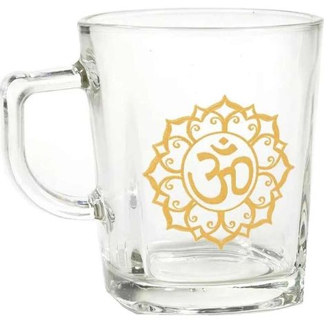 Mug en verre OM
