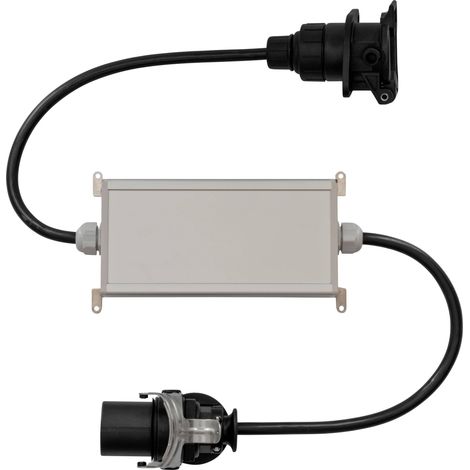SecoRüt 40520 Adaptateur pour remorque [prise de remorque femelle 15 pôles - prise de remorque mâle 15 pôles] (1/5)