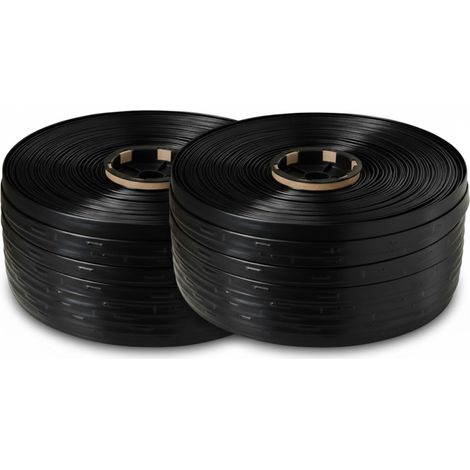 Suinga – Ruban d'irrigation goutte à goutte 16mm 500m – Goutteurs 1,16 l/h tous les 20 cm – Épaisseur de paroi 8 mil pour horticulture spécialisée