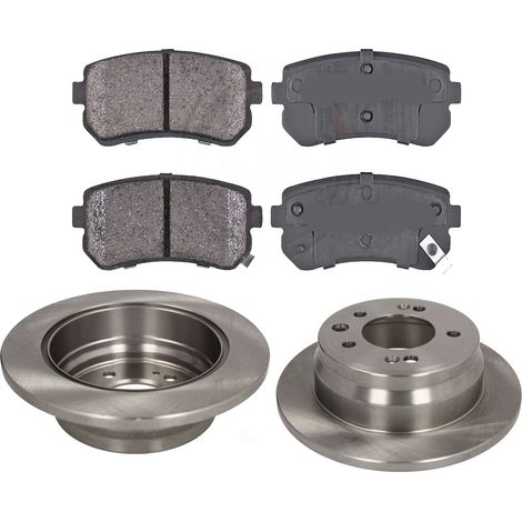 KIT FRENI POSTERIORI compatibile con HYUNDAI i30, (FD) - DISCHI + PASTIGLIE OEM: FDB1956, FDB4235 / 17910 /SOSTITUZIONE DIRETTA/BASSA POLVERE/SILENZIOSO (1/5)