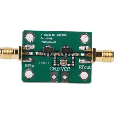 Hochgeschwindigkeits-HF-Verstärker mit 40 dB Verstärkung, stabiler Breitbandverstärker von 30 bis 4000 MHz, weit verbreitet für VHF, UHF, FM und HF. (1/5)