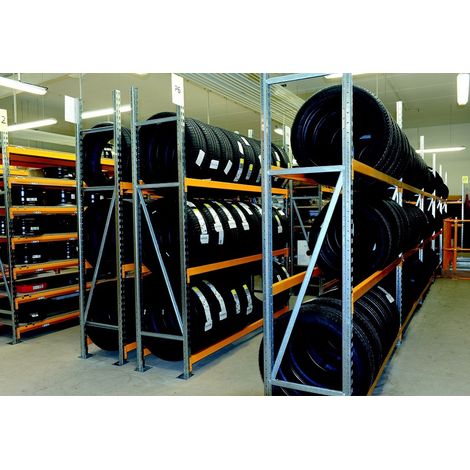 PROVOST - Rack à pneus Provost - Élément départ ou suivant, hauteur 240 cm, métal galvanisé
