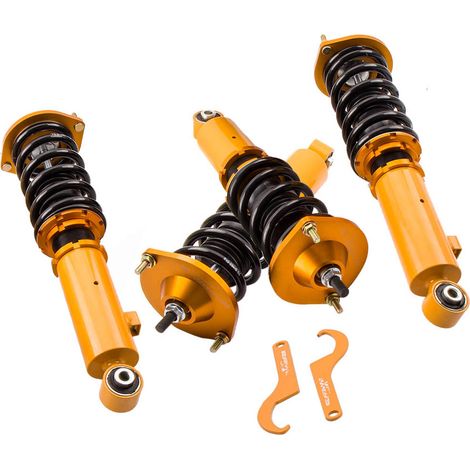 4x Coilovers Suspensión Amortiguador para Mazda Miata MX-5 89-05 Altua ajustabl (1/5)