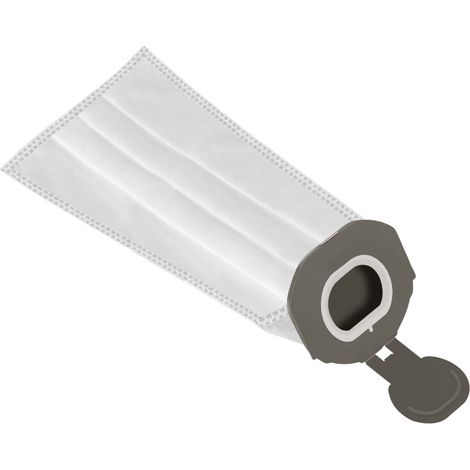 Sacs filtrants compatibles Vorwerk VK7 FP7, lot de 8 poches à poussière + 2 filtres d’aspirateur, accessoires de remplacement pour balai sans fil Kobold FP7 (1/2)