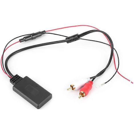 Universelles Bluetooth-AUX-Empfängermodul mit 2 RCA- und AUXIN-Adaptern für Auto-Audio